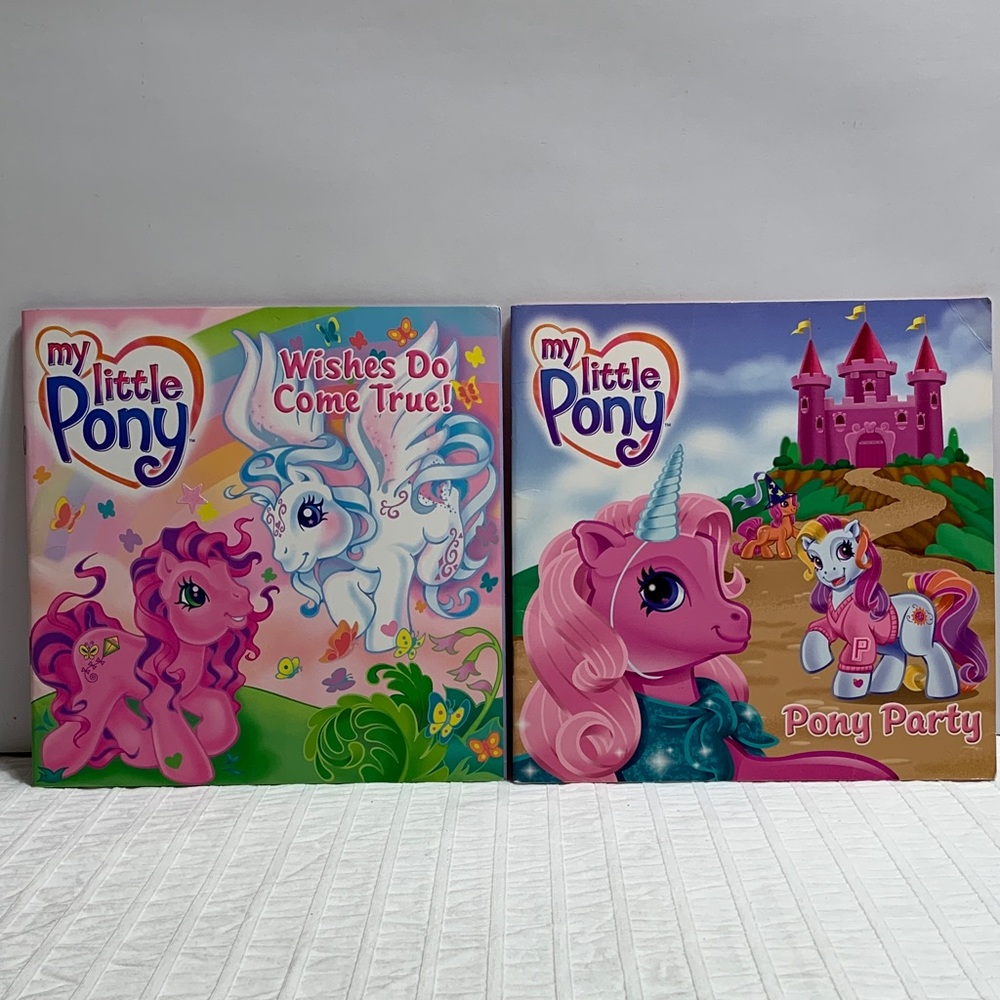 My Little Pony Softcover Books - 2004 by HarperFestival & Hasbro